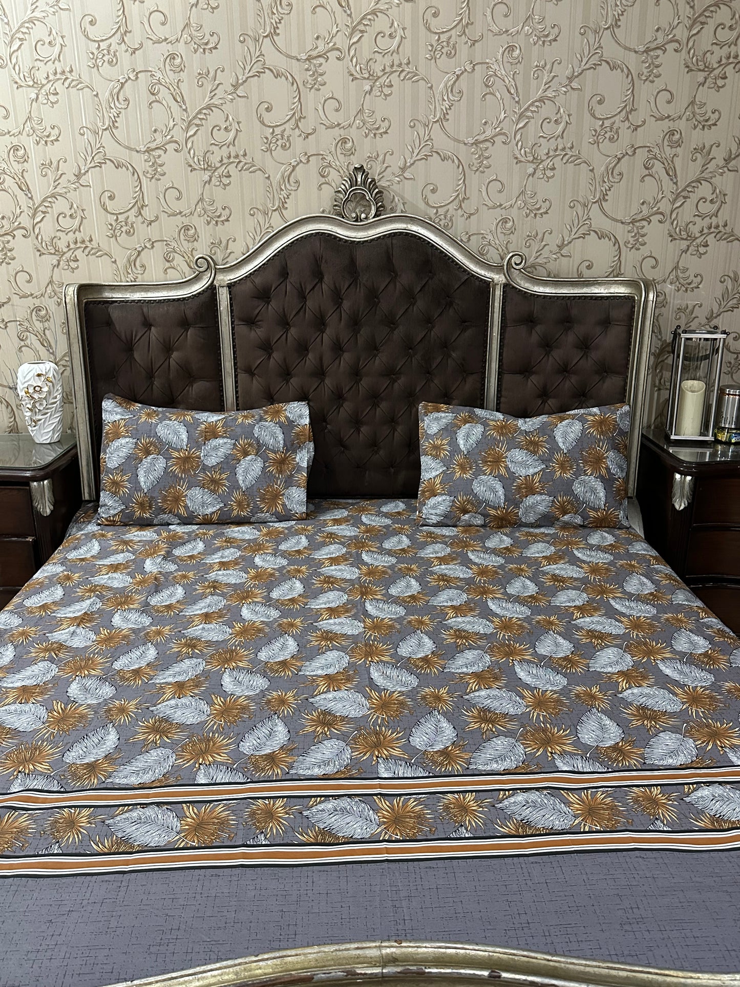 Ethereal 24 | King Sized bedsheet