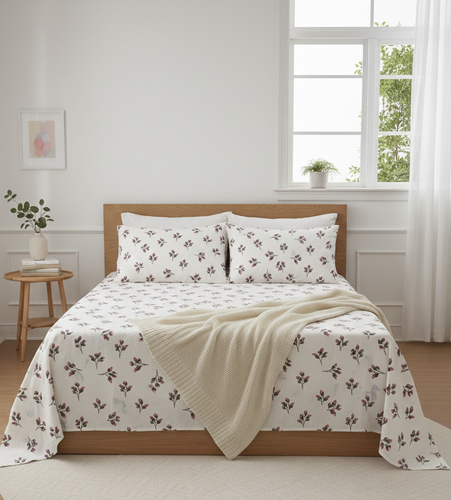 Soft haze | King Sized Fitted sheet