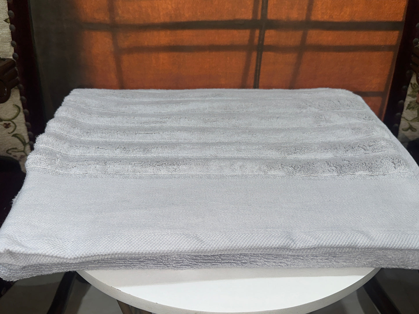 Platinum Collection | Silver Fog Zero Twist Bath sheet