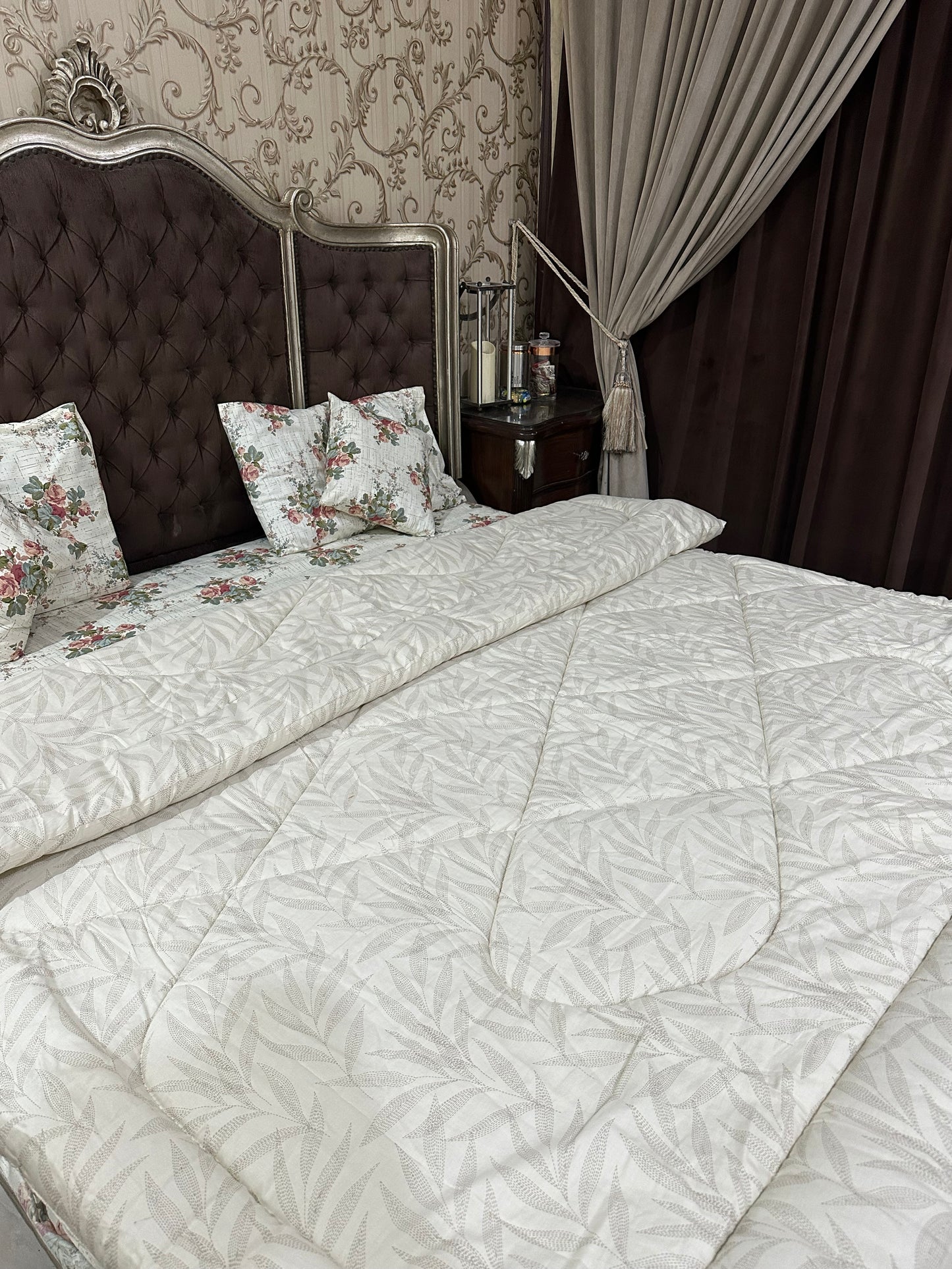 Cream King sized Comforter