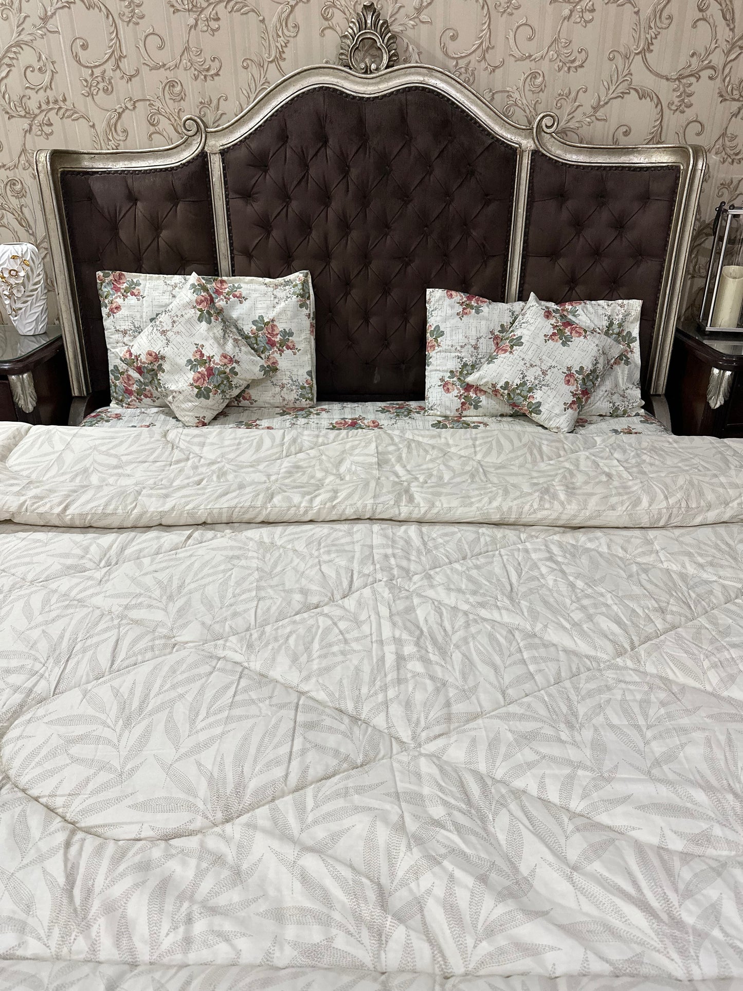 Cream King sized Comforter